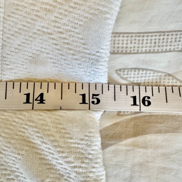 Vintage 80s White Fitted Skirt Suit 100% Cotton - Picture 11 of 16